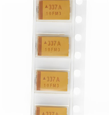Tipo del condensador de tantalio de TAJD337K010RNJ 337A 10v 330uf TAJD